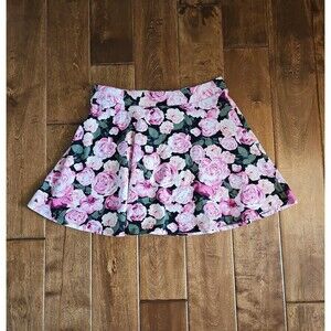 Forever 21 floral mini skirt size M